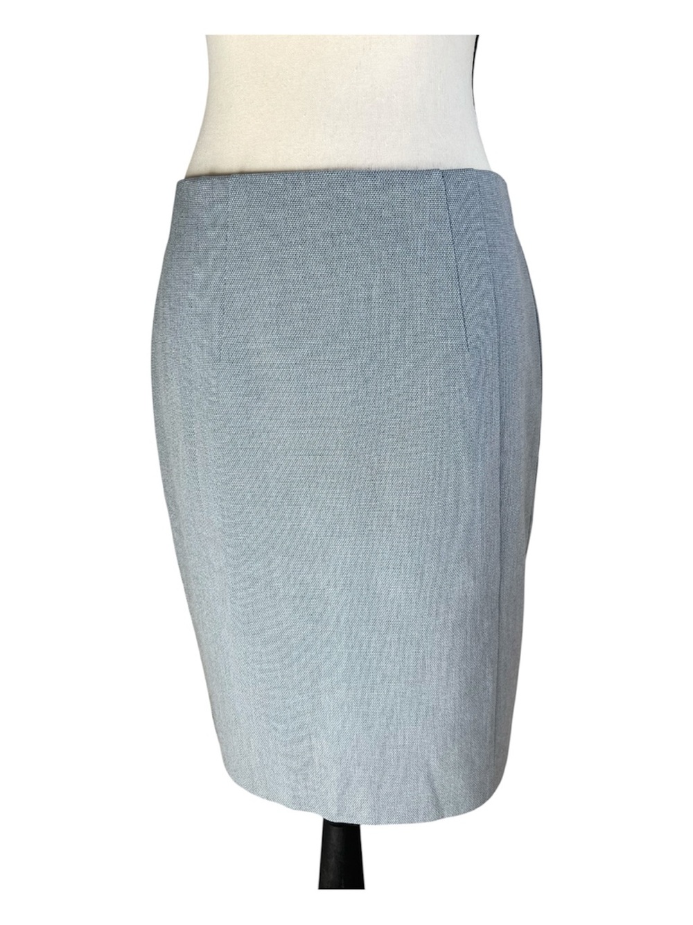 Express Light Blue Tailored Pencil Skirt Size 6 Business Casual